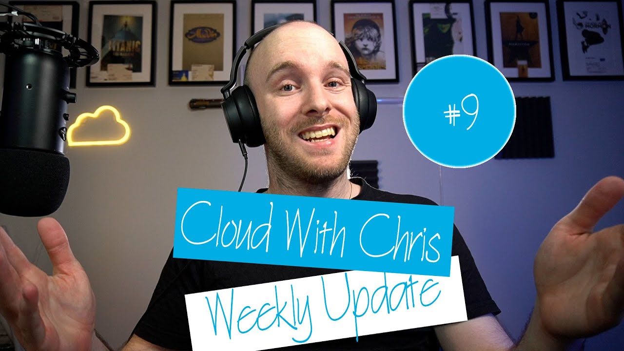 V009 - Weekly Technology Vlog #9 (1 year of Cloud With Chris, Azure Retirements, Microsoft Ignite)